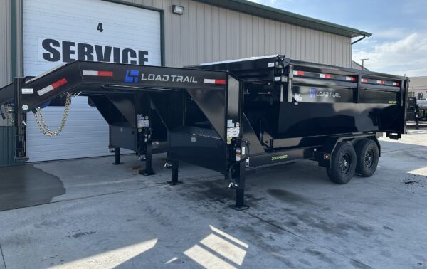 LOAD TRAIL DUMP N' GO TRAILER - 83IN X 14FT - GOOSENECK - Image 2