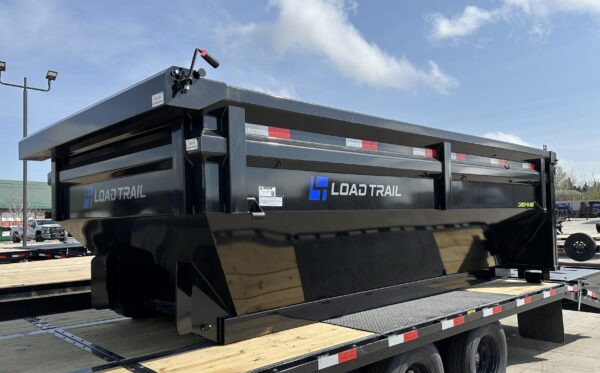 LOAD TRAIL DUMP N' GO TRAILER - 83IN X 14FT - GOOSENECK - Image 6