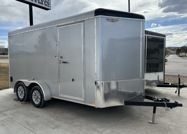 H&H ENCLOSED CARGO TRAILER - 7FT X 14FT - Image 2