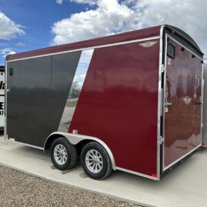 H&H ENCLOSED CARGO TRAILER - 8.5FT X 14FT