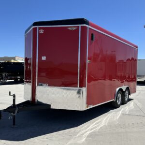 H&H ENCLOSED CARGO TRAILER - 8.5FT X 16FT